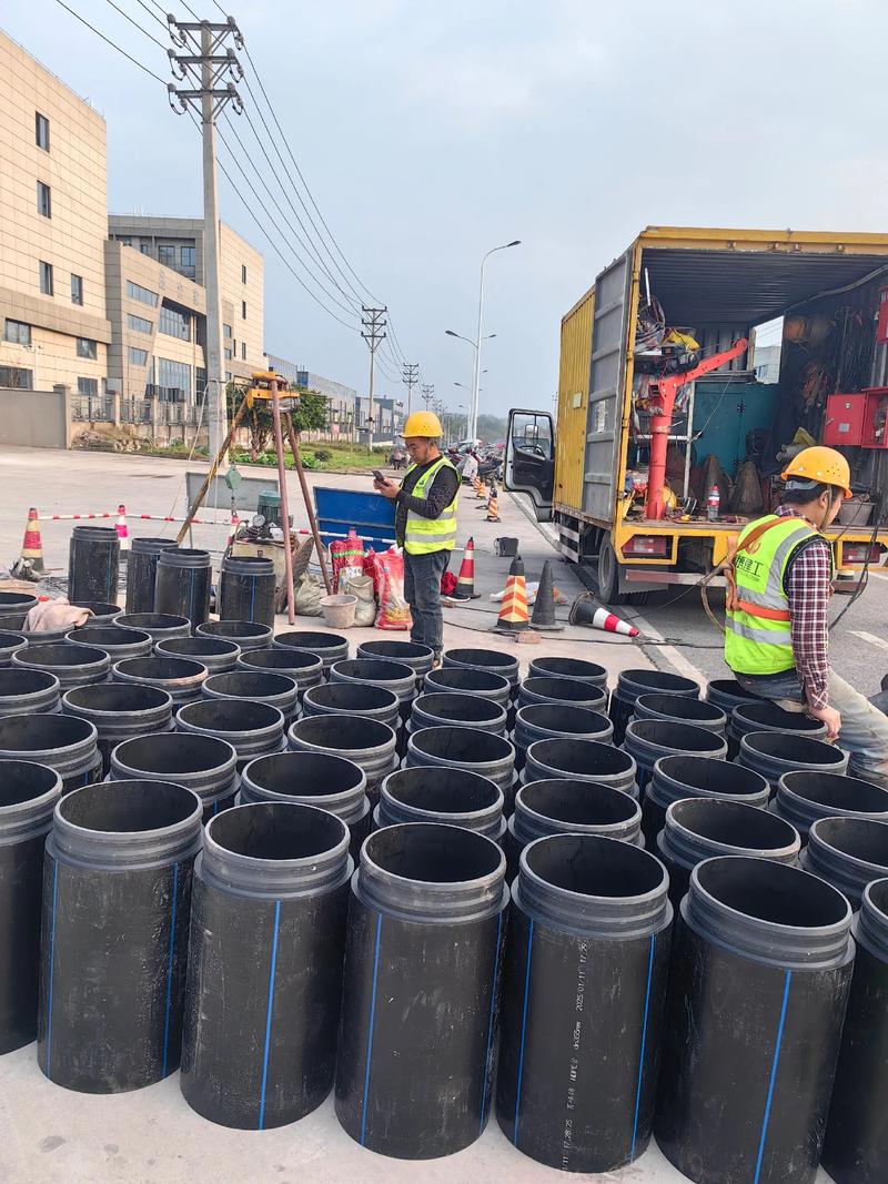 碾子山管道短管置换