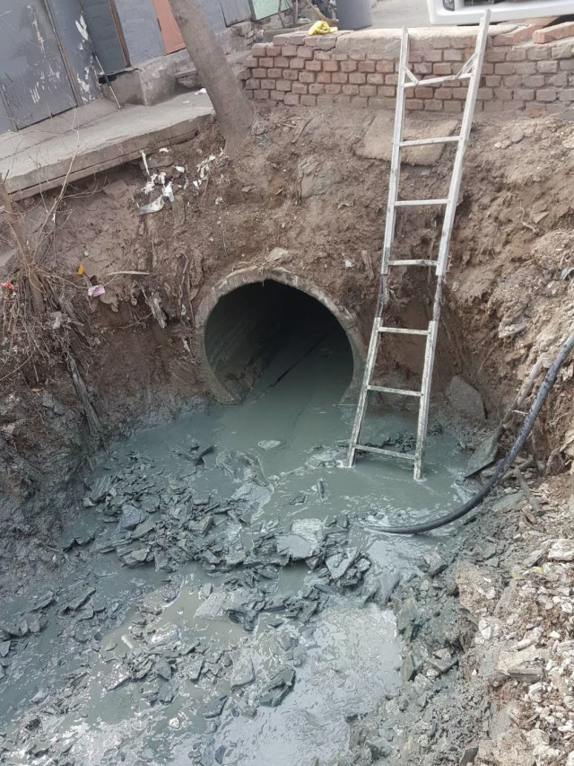 碾子山管道清洗