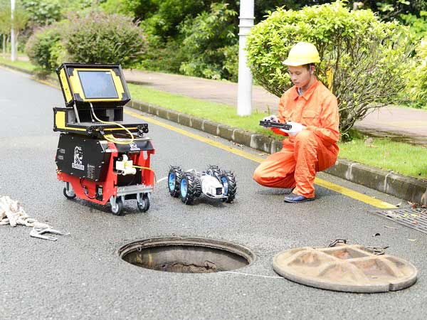 碾子山管道机器人检测