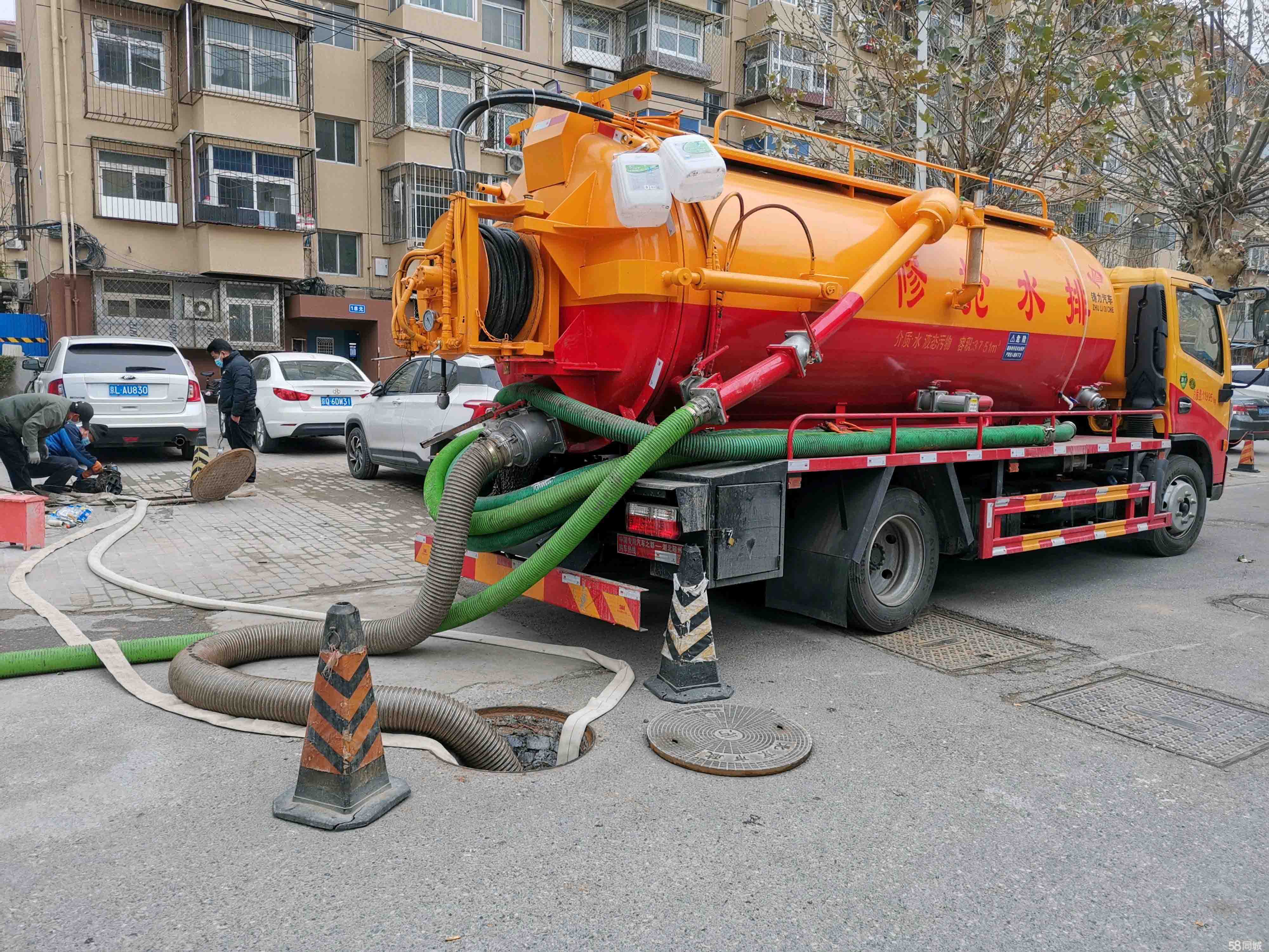 碾子山抽粪吸污